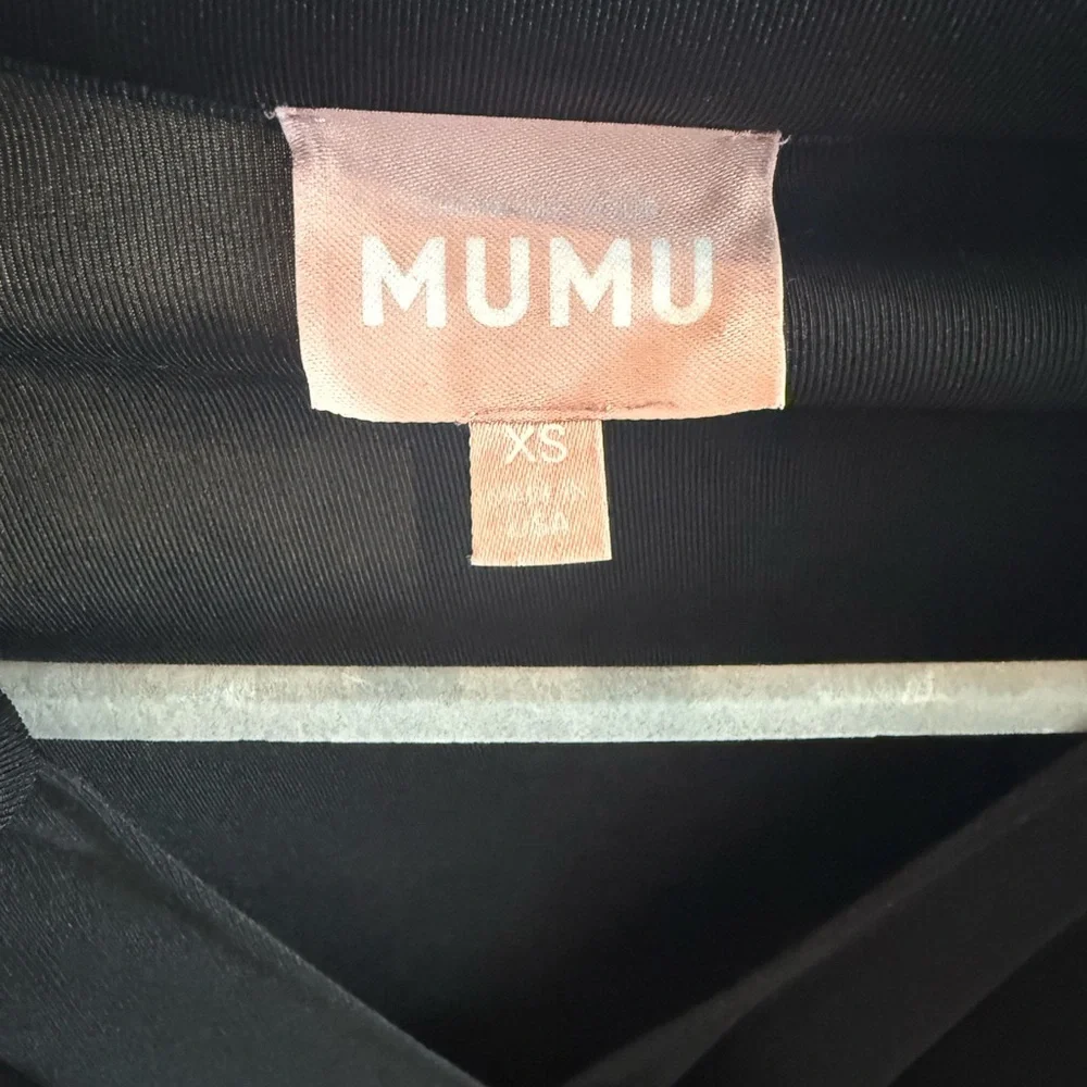 Show Me Your MuMu Black Collared Dress - Picture 4 of 4